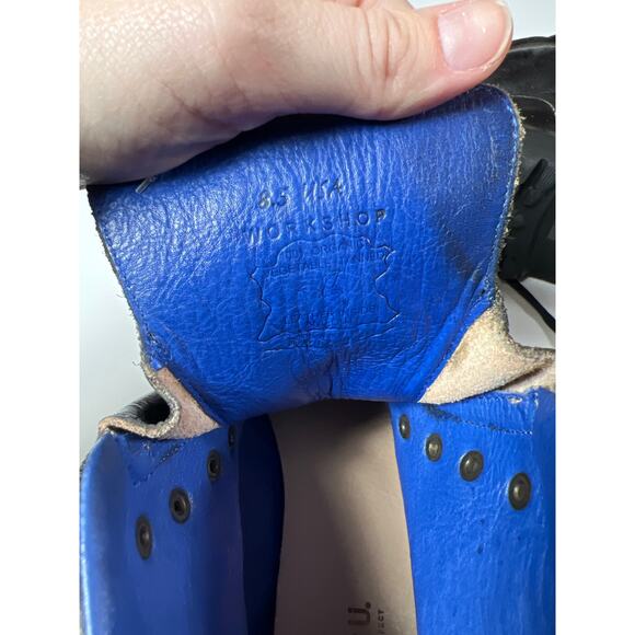 New Bed Stu Mens Arrowhead Leather Boot 8 Hole D Ring Lace Up Guys US 8.5 - Picture 9 of 9